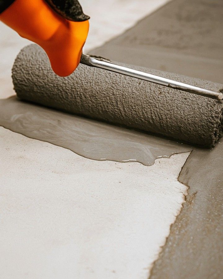 Roof waterproofing coating application by Pioneer Chemicals team