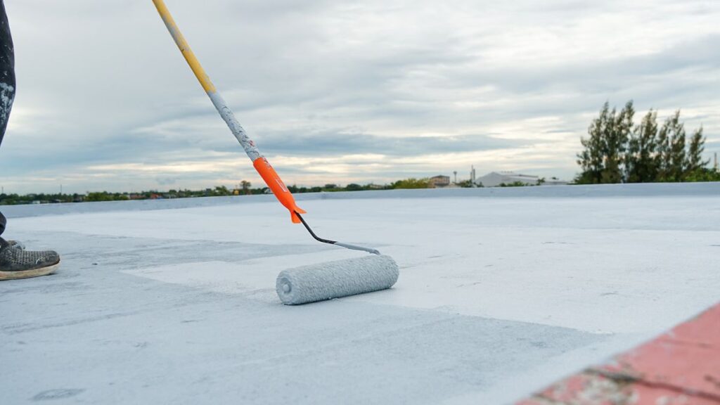 Before and After Roof Waterproofing by Pioneer Chemicals Lahore